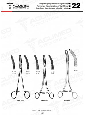Clamps and Vaginal Forceps